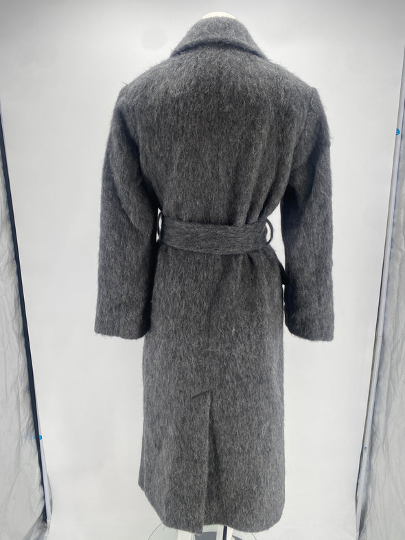 Manteau long gris