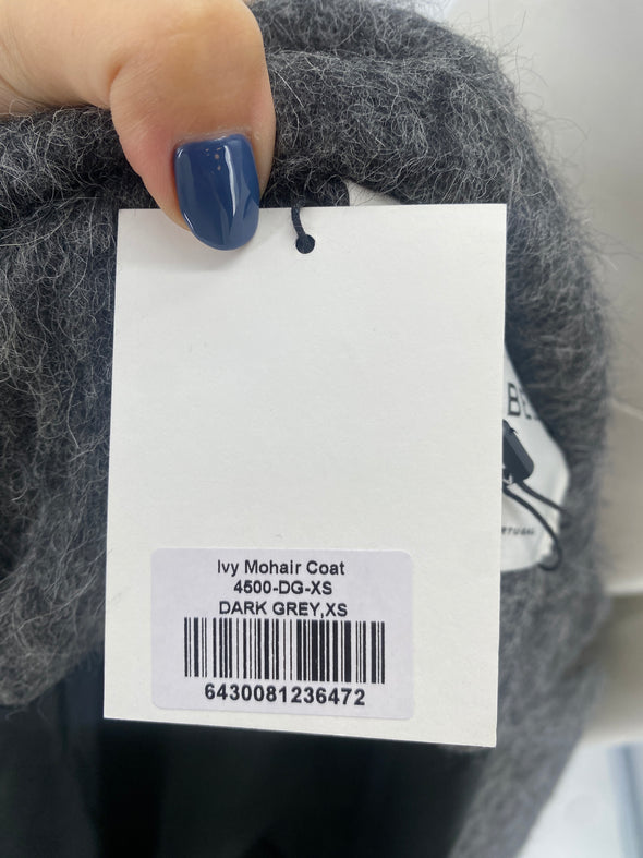 Manteau long gris