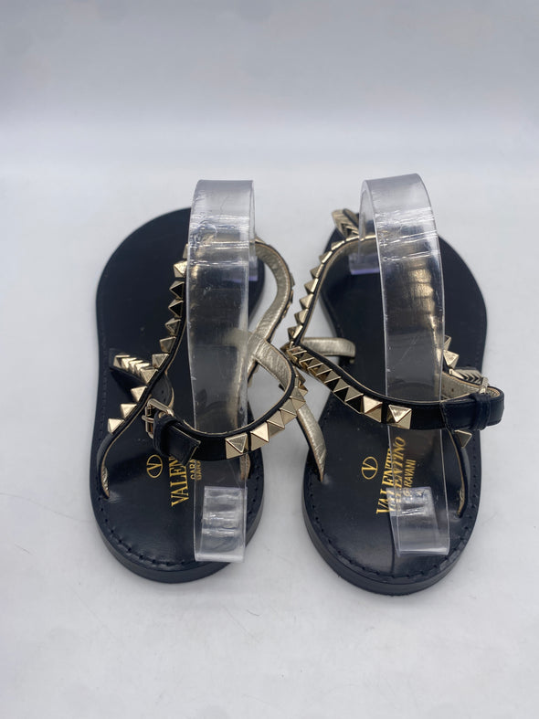 Sandales "Rockstud" en cuir