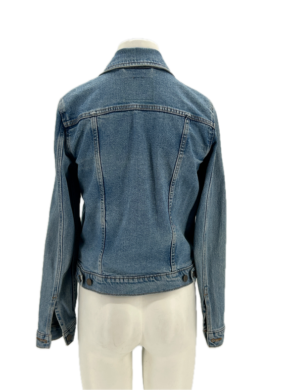 Veste en denim bleue