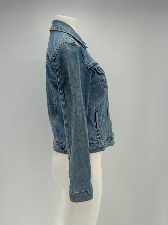 Veste en denim bleue