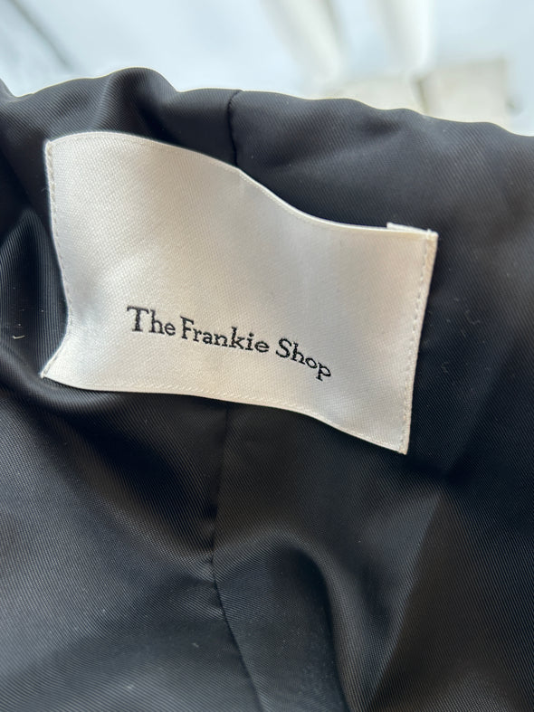 Trench-coat en simili cuir