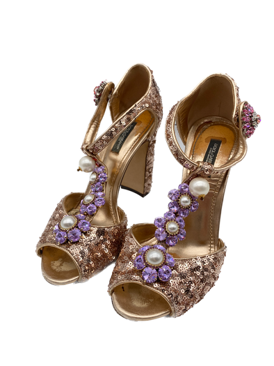 Escarpins à sequins