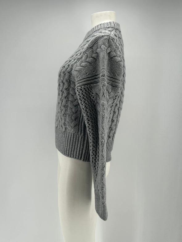 Pull en laine gris "EUSTACE"