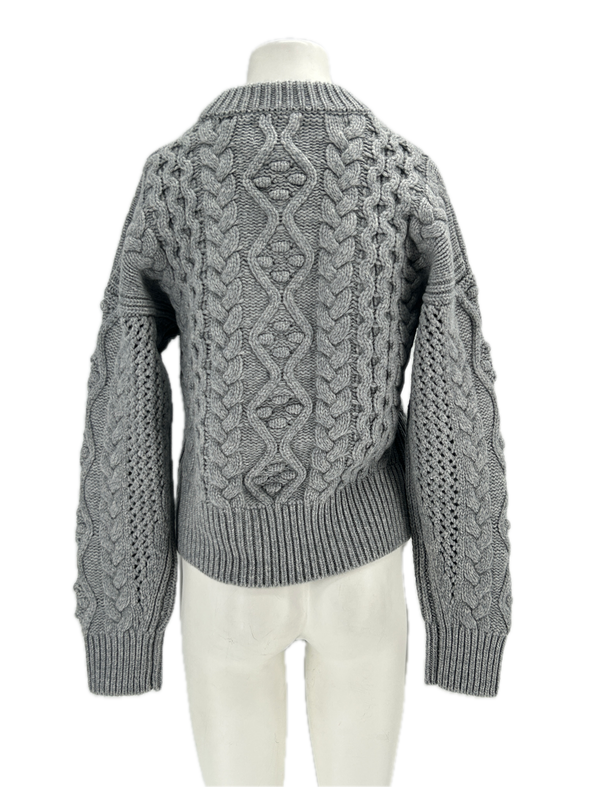 Pull en laine gris "EUSTACE"