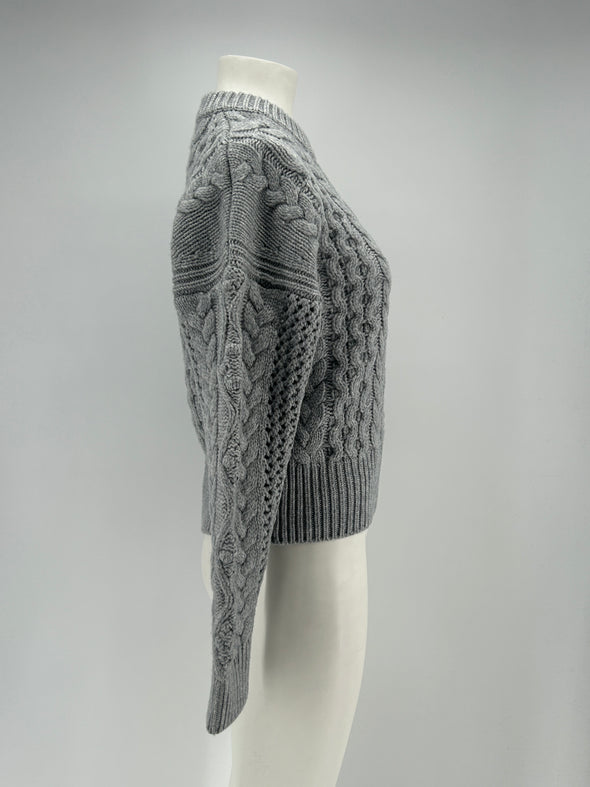Pull en laine gris "EUSTACE"