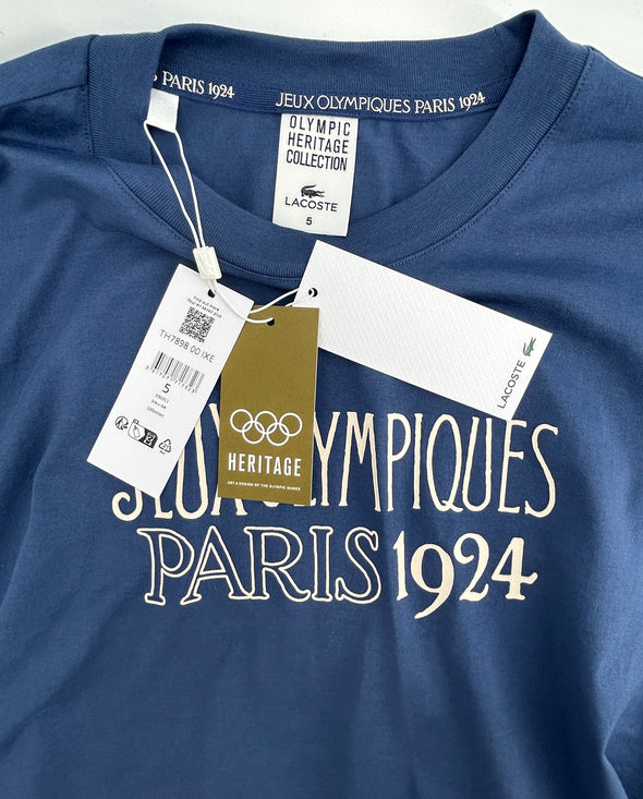 T-shirt bleu "Heritage Collection Paris 1924"