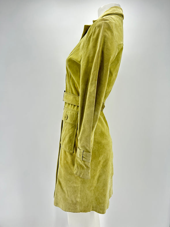 Manteau en daim