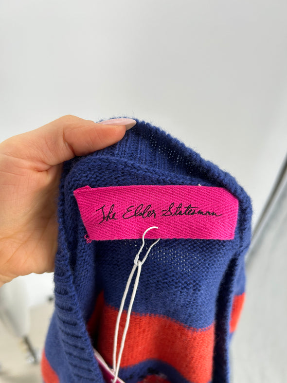Pull en cachemire multicolore