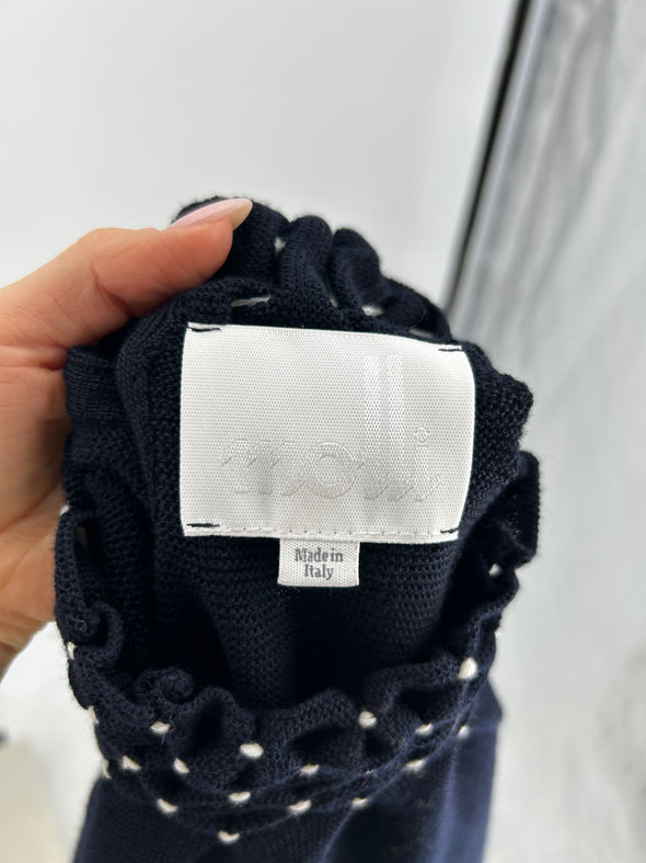 Pull en laine marine