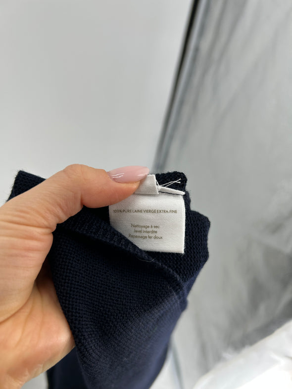 Pull en laine marine