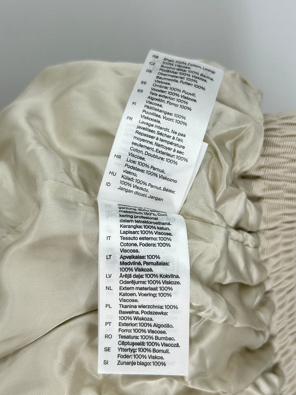 Blouson crème