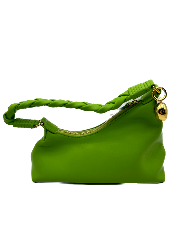 Sac en cuir vert