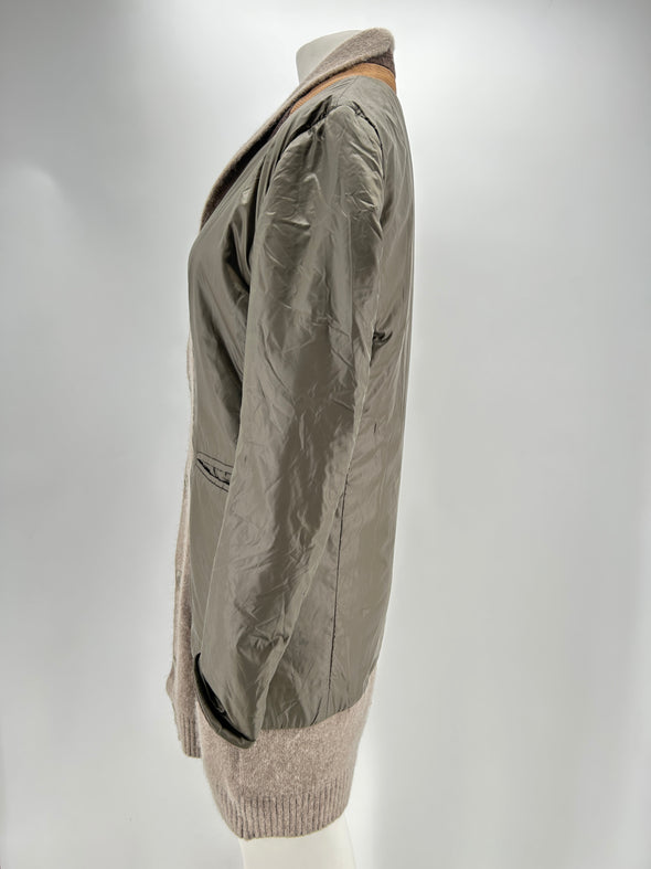 Manteau kaki