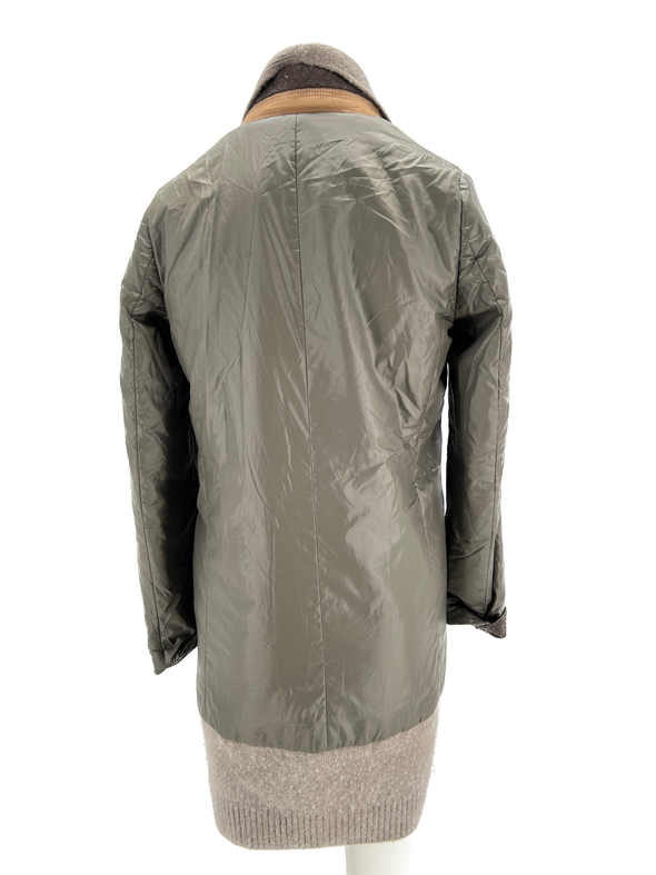 Manteau kaki