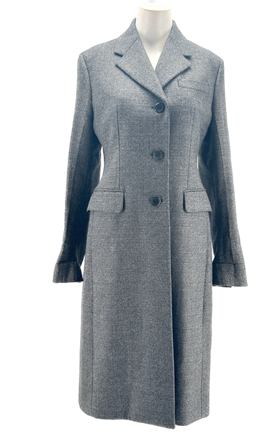 Manteau long en laine