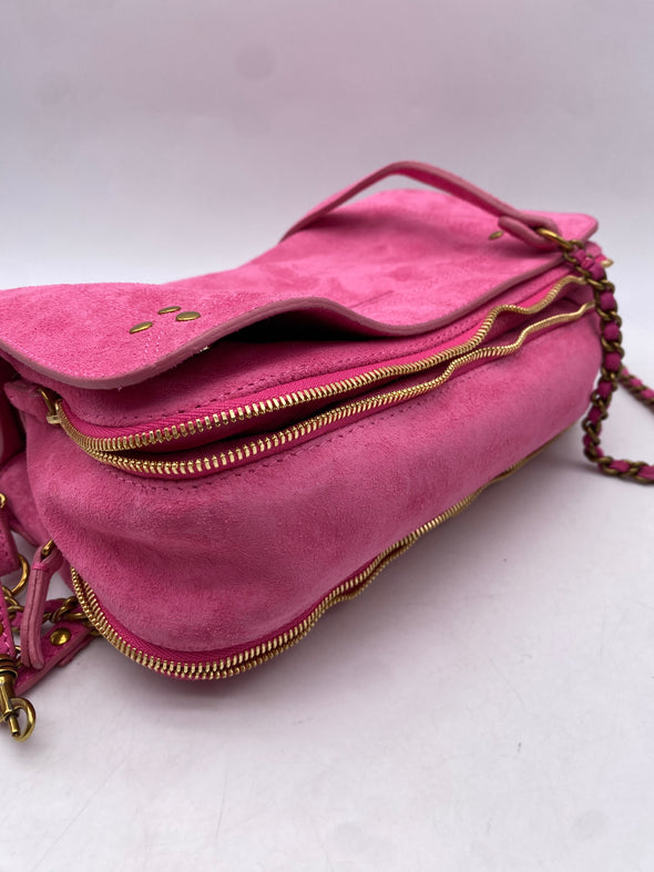 Sac à bandoulière "Bobi" en daim