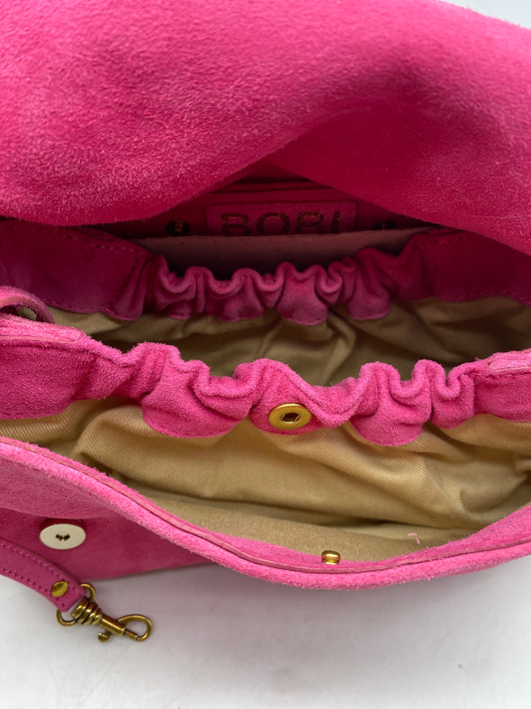 Sac à bandoulière "Bobi" en daim
