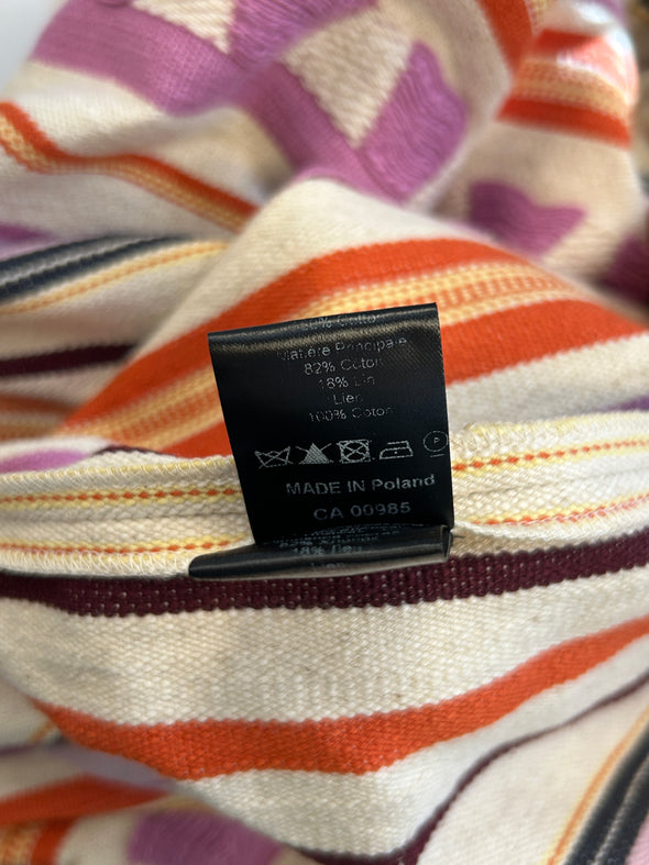 Poncho rayé "Pilen"