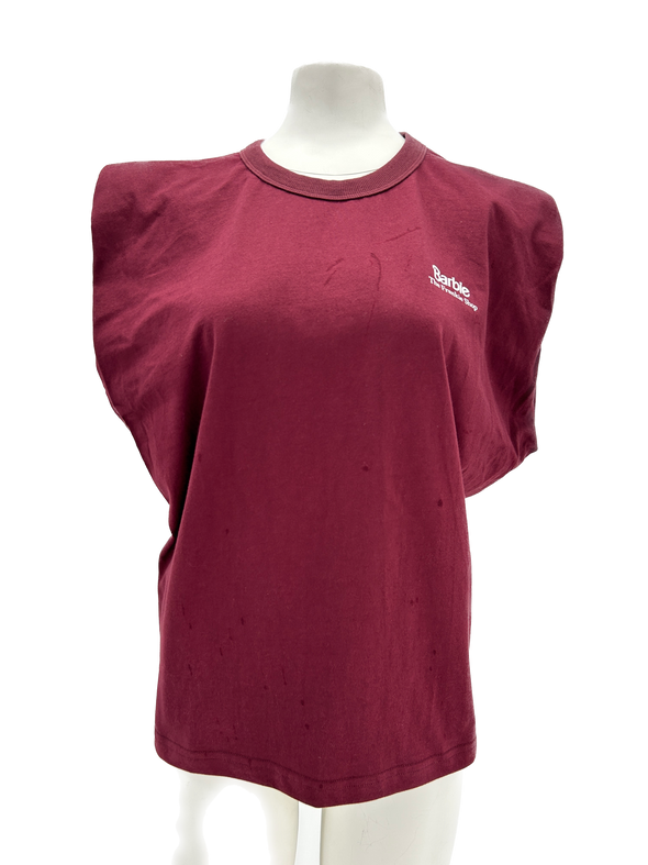 Tee-shirt bordeaux Barbie