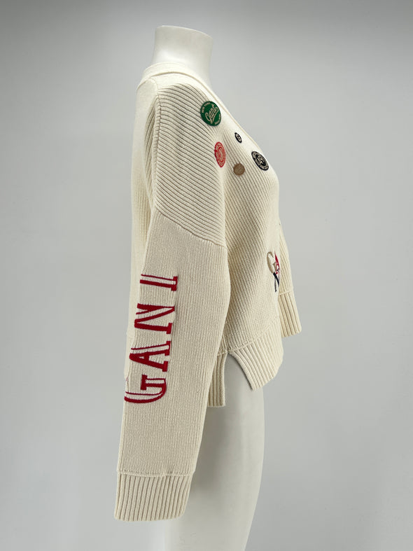Cardigan écru