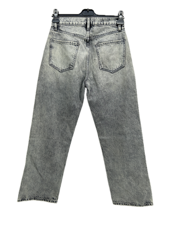 Jean gris "Le Jane Crop"