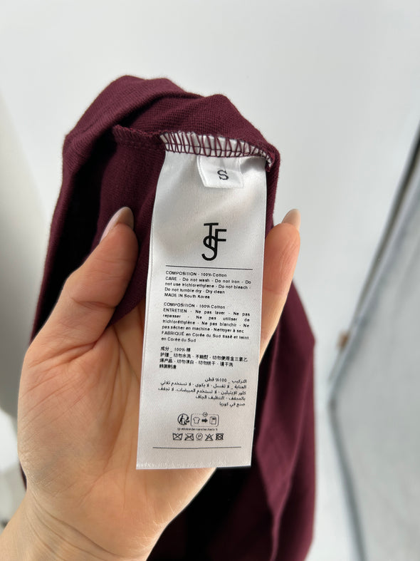 Tee-shirt bordeaux Barbie