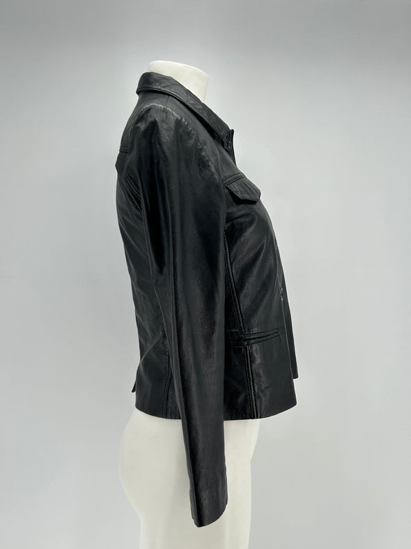 Veste en cuir