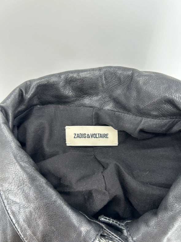 Veste en cuir