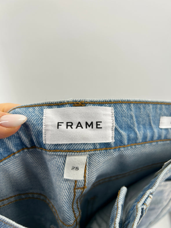 Jean argenté "Le Jane Crop"