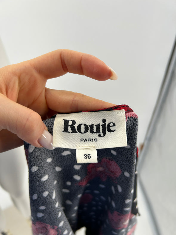 Blouse imprimée à pois