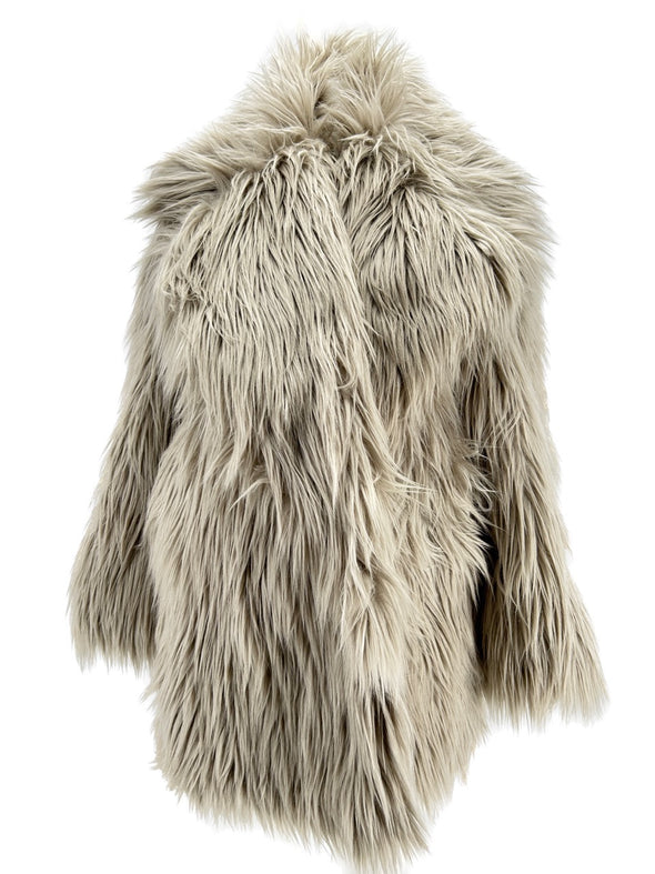 Manteau en fourrure synthétique