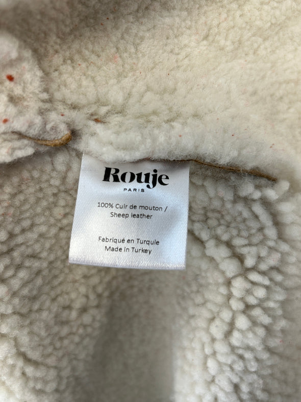 Manteau en shearling