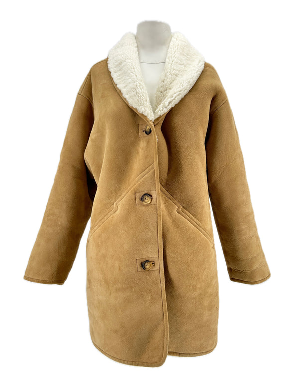 Manteau en shearling