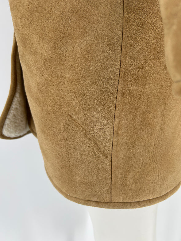 Manteau en shearling