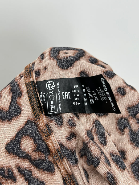 Pantalon de pyjama léopard