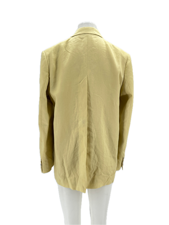 Blazer en lin  jaune