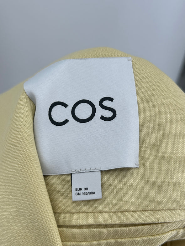 Blazer en lin  jaune