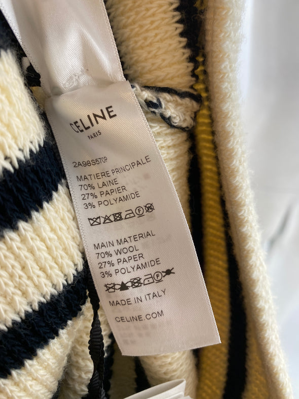 Cardigan blanc en laine