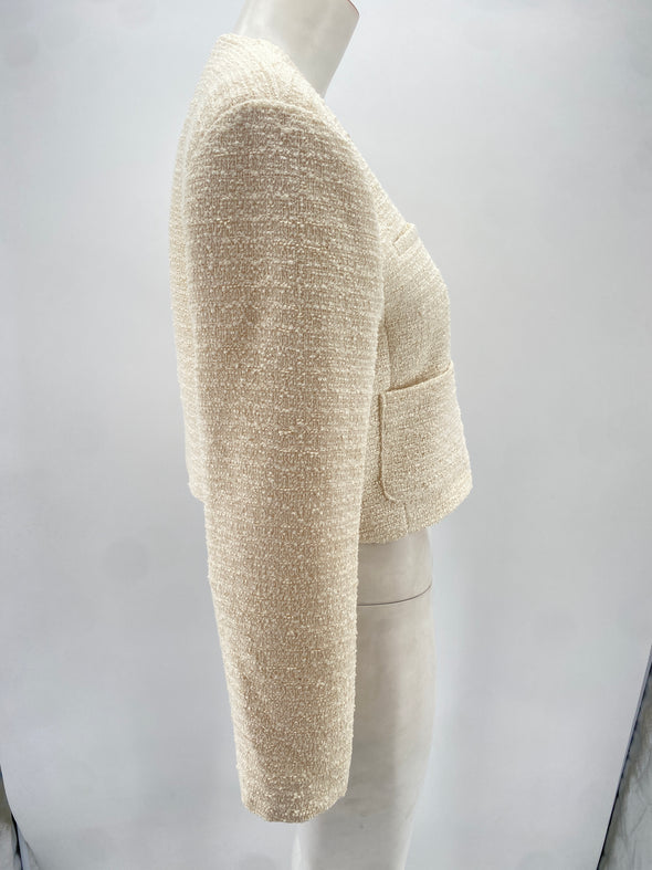 Veste courte beige