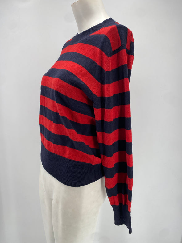 Pull à rayures en cachemire