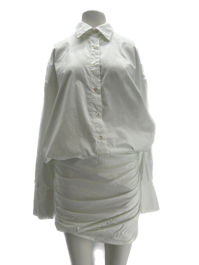 Robe chemise blanche