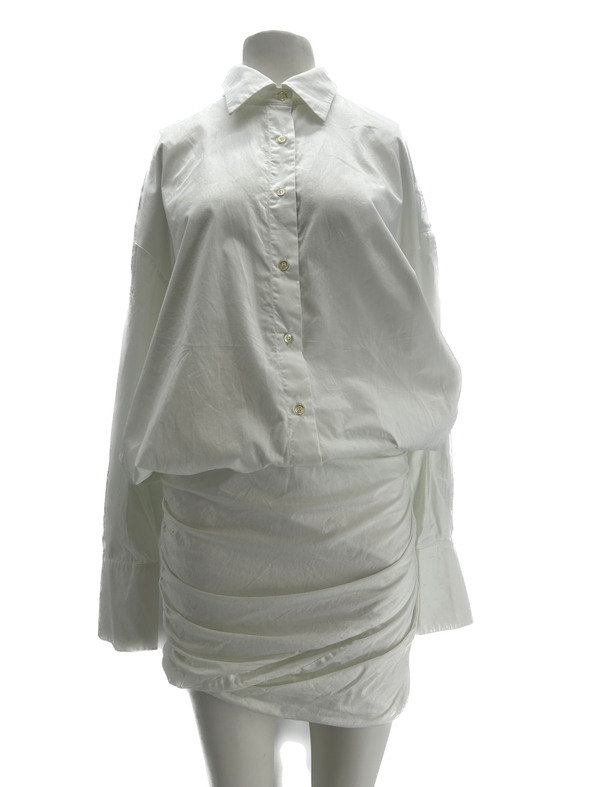 Robe chemise blanche