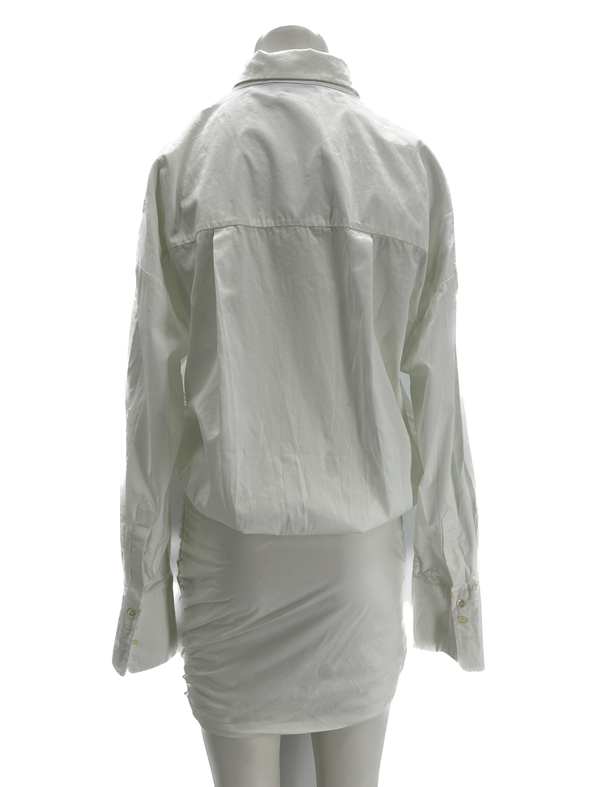 Robe chemise blanche