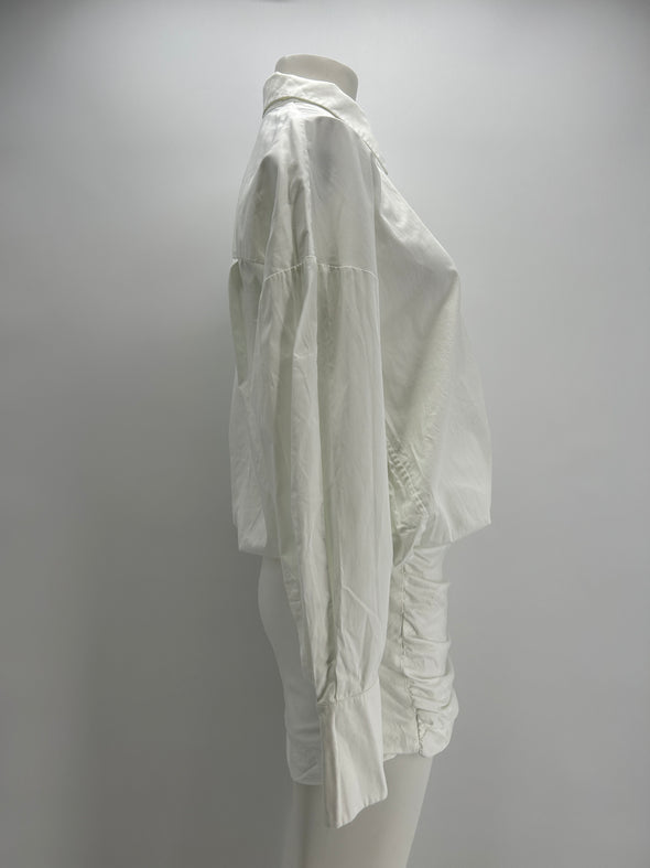 Robe chemise blanche