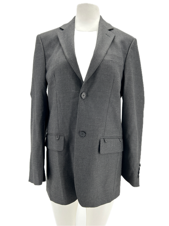 Blazer en laine gris