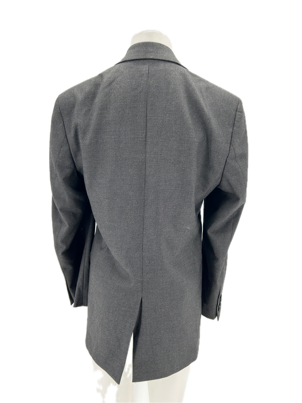 Blazer en laine gris