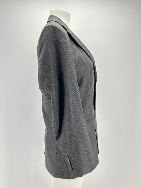 Blazer en laine gris