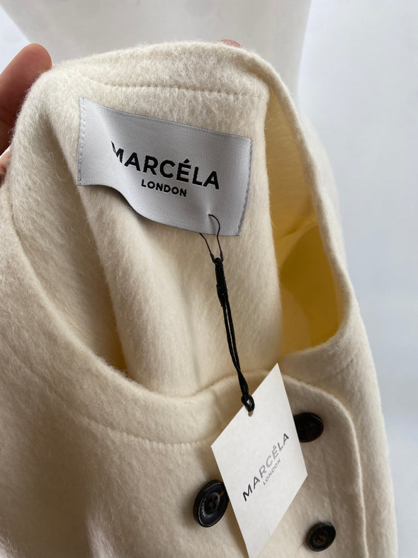 Veste blanche en laine