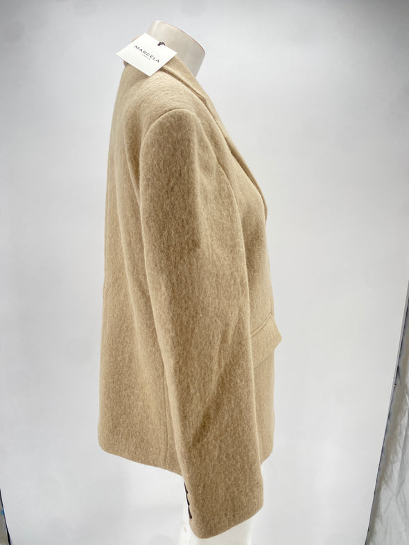 Veste beige en laine